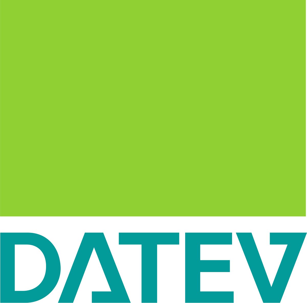 Logo von DATEV – HR-System integriert in BAV Workflow