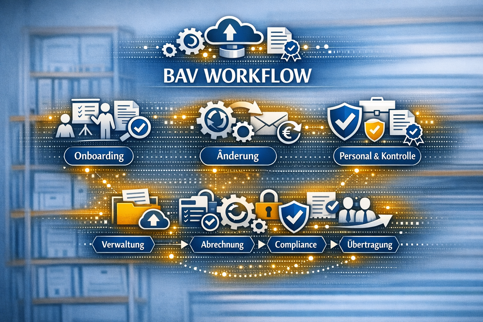 Vorschaubild: bAV digitalisieren – wie Unternehmen ihre HR-Verwaltung endlich effizient machen